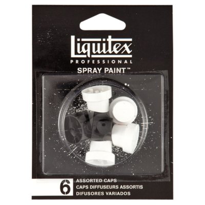 Liquitex Spray Paint Sprühköpfe - 6 Stk. gemischt (6x gemischt)