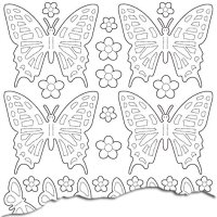 Sticker -Schmetterlinge-