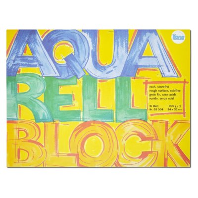 Vang Aquarellblock -Aquarell-, rau
