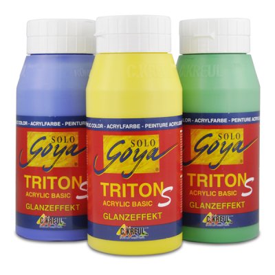 SOLO GOYA Triton S Acrylic Basic Glanzeffekt 750 ml Flasche