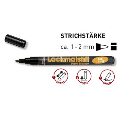 Hobby Line Lackmalstift fine 1-2mm