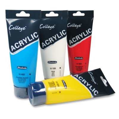 Schmincke College Acrylfarben 200ml (620 Mittelbraun)