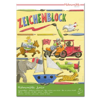Hahnemühle Junior Zeichenblock (DIN A4, 20 Blatt)