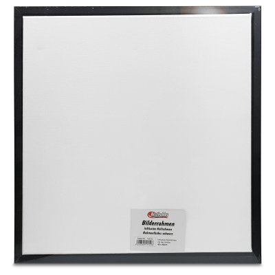 B-Ware Bilderrahmen inklusiv Keilrahmen (27x33cm (24x30cm)) schwarz