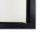 B-Ware Bilderrahmen inklusiv Keilrahmen (27x33cm (24x30cm)) schwarz