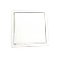 B-Ware Bilderrahmen inklusiv Keilrahmen (43x43cm (40x40cm)) weiß